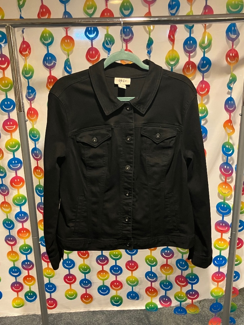 Style & Co Women’s Classic Denim Jacket (XL)